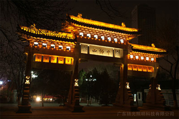 入口景觀(guān)照明效果圖