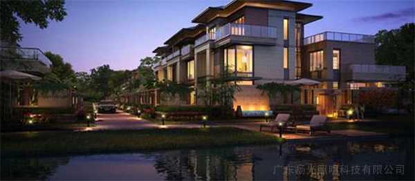 環(huán)境燈部分景觀(guān)照明效果圖