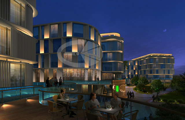 粵澳合作中醫藥科技產業園照明設計效果圖