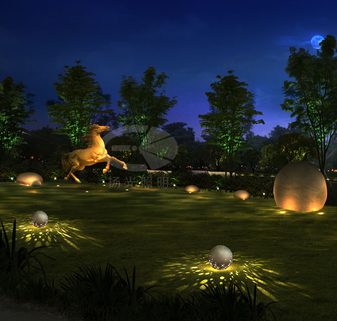 園林夜景照明設計 園林夜景照明設計