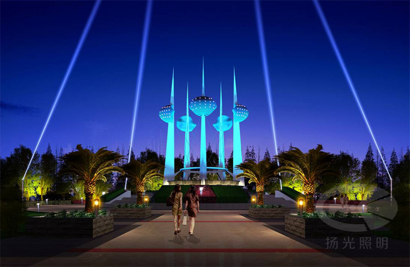 城市照明規劃設計效果圖二