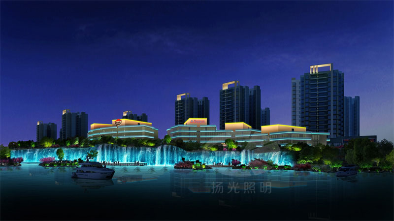 城市照明規劃設計效果圖一