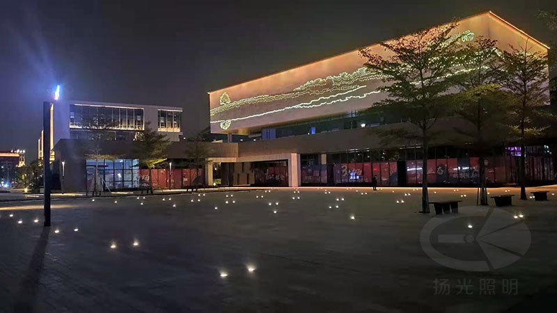 產業園區燈光工程夜景圖