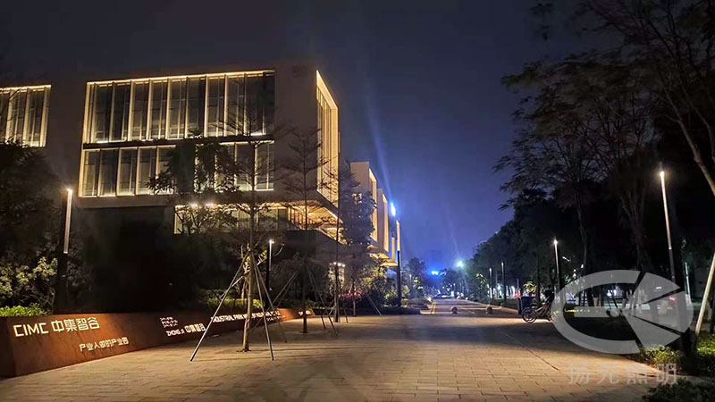 創意園區照明工程夜景圖