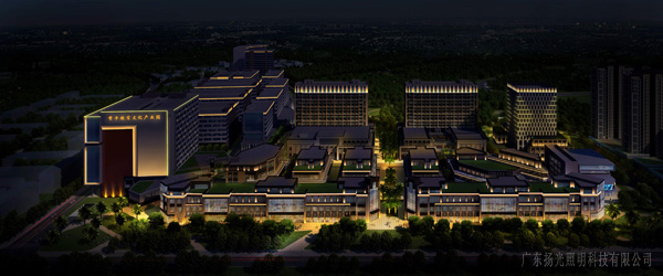 東莞常平珠寶文化產業園燈光亮化